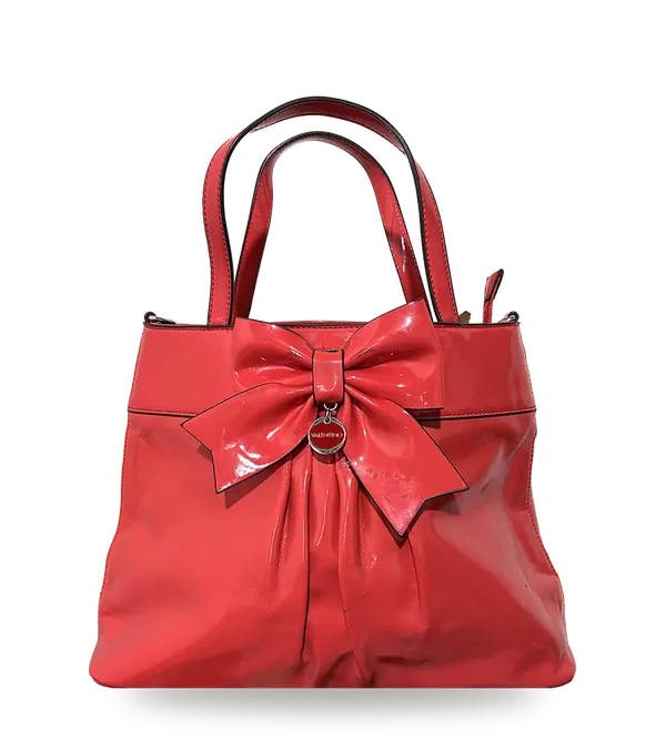 Bolsa Vermelha com Laço