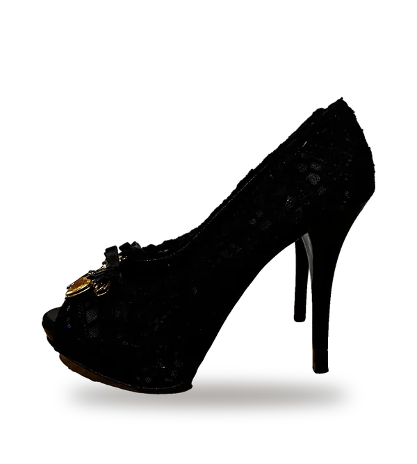 Salto Vintage Preto